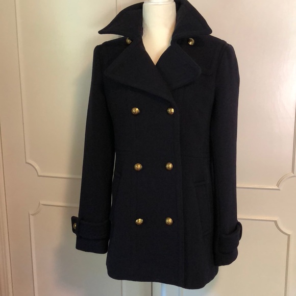 Banana Republic Jackets & Blazers - Banana Republic NEW navy wool pea coat